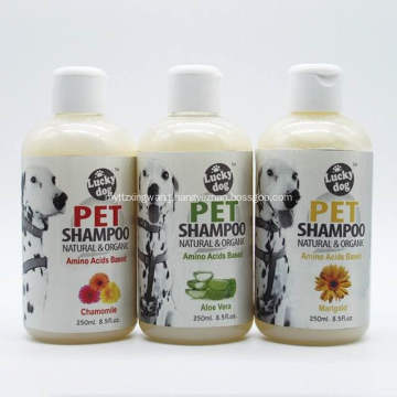 Natural Ingredient Moisturizing 250ml Pet Bottle Shampoo